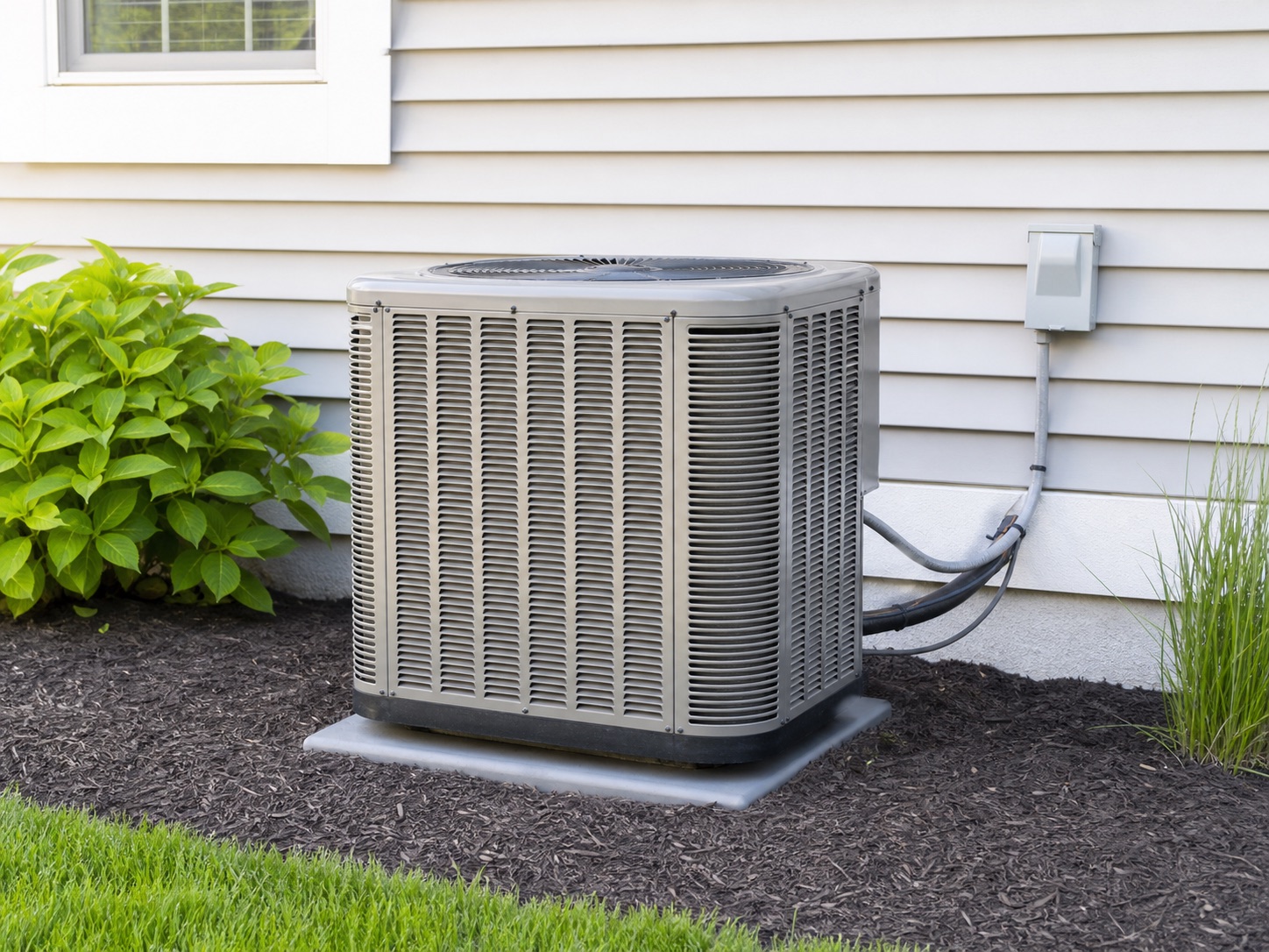 Residential outdoor air conditioning unit